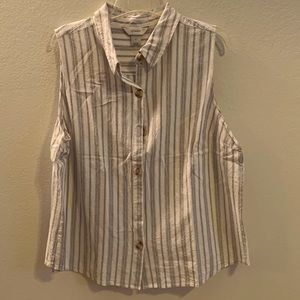 CJ Banks Linen Shirt